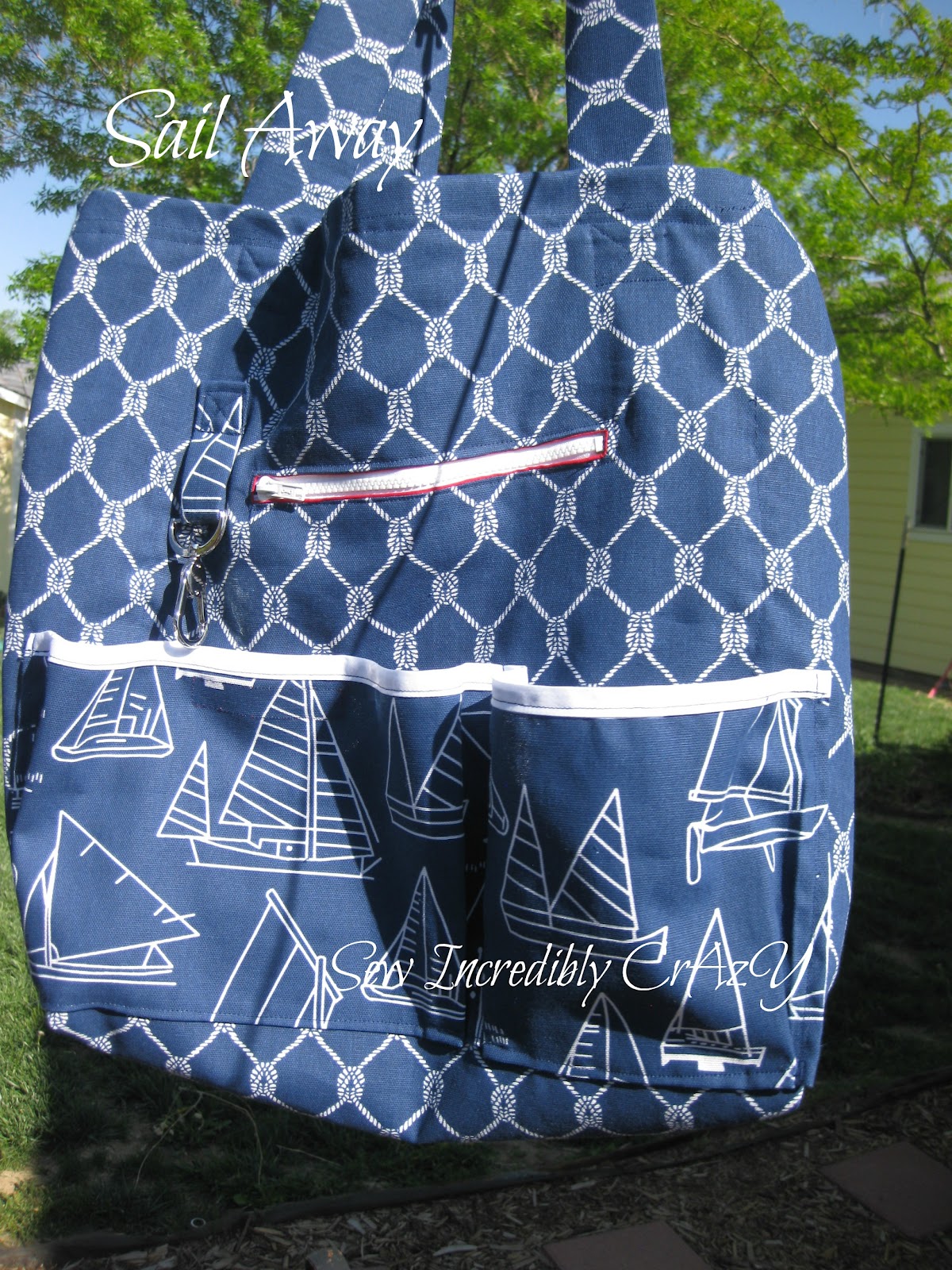 Sew Incredibly Crazy Sail Away Tote