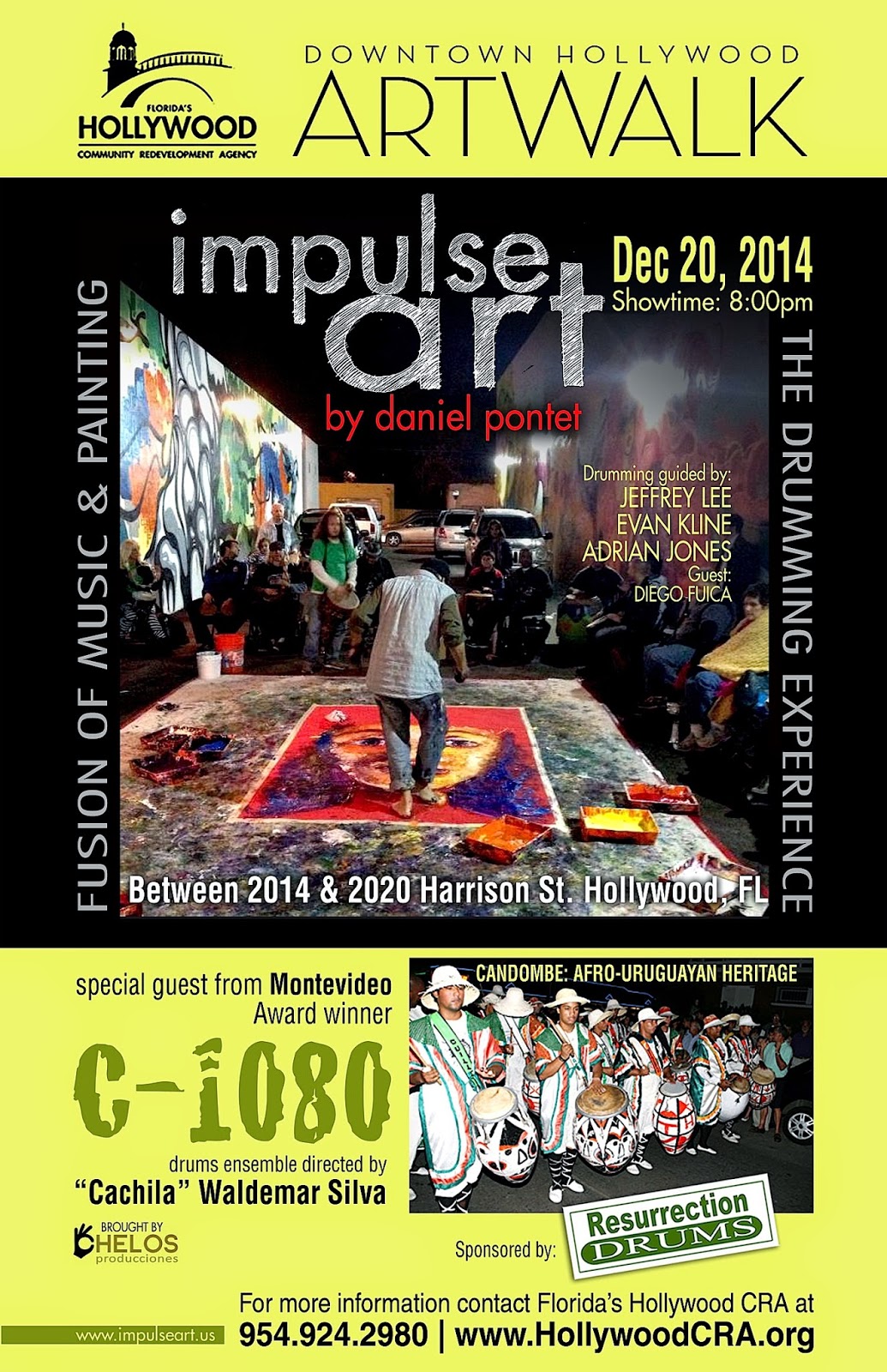 IMPULSE ART BY PONTET Hollywood ArtWalk IMPULSE ART along with