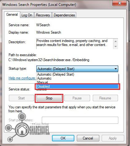 cara untuk menonaktifkan Windows Index Search di windows 7 cara untuk menonaktifkan Windows Index Search di windows 7 - Cara Mempercepat Kinerja Sistem Operasi Windows 7