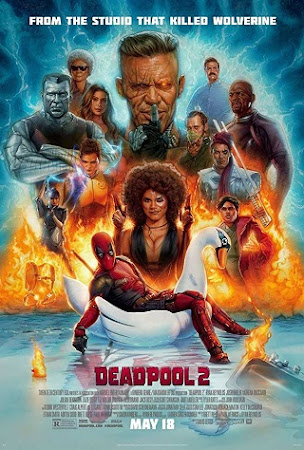 Poster Of Deadpool 2 In Dual Audio Hindi English 300MB Compressed Small Size Pc Movie Free Download Only At www.cintapk.com