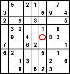 Schema vuoto per sudoku