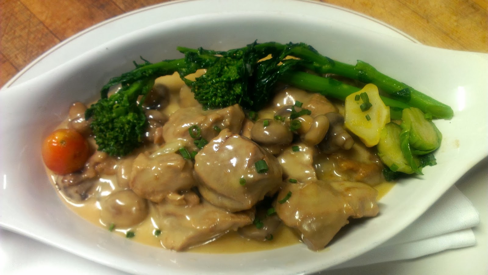 Derek's Kitchen Veal Blanquette
