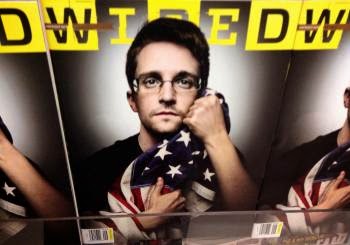 Edward Snowden sulla copertina di Wired