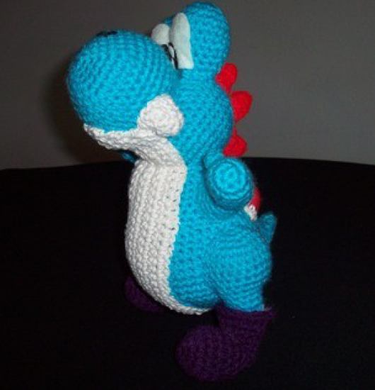 Patrones Amigurumi Gratis: Yoshi amigurumi