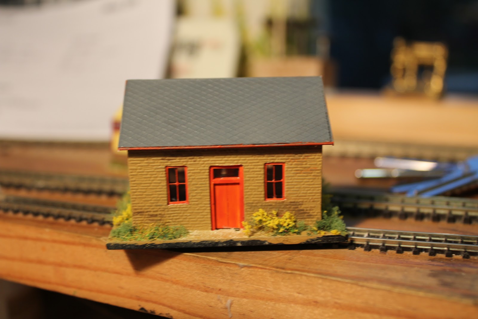 N Scale Scratch building NSWGR (australian)/ Pommy November 2012