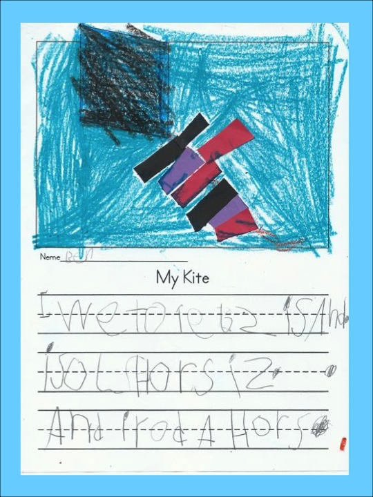 Classroom Freebies Too Easy Peasy kite writing activity