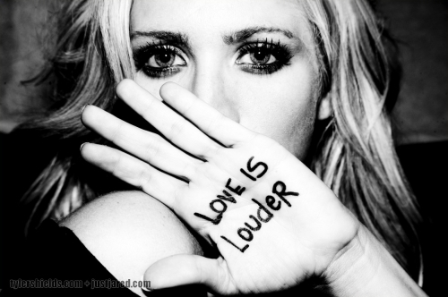 LOVE IS LOUDER