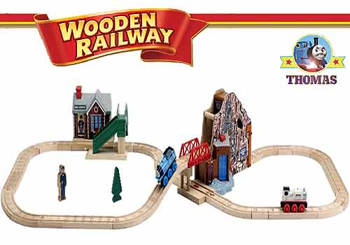 thomas the tank wooden train track