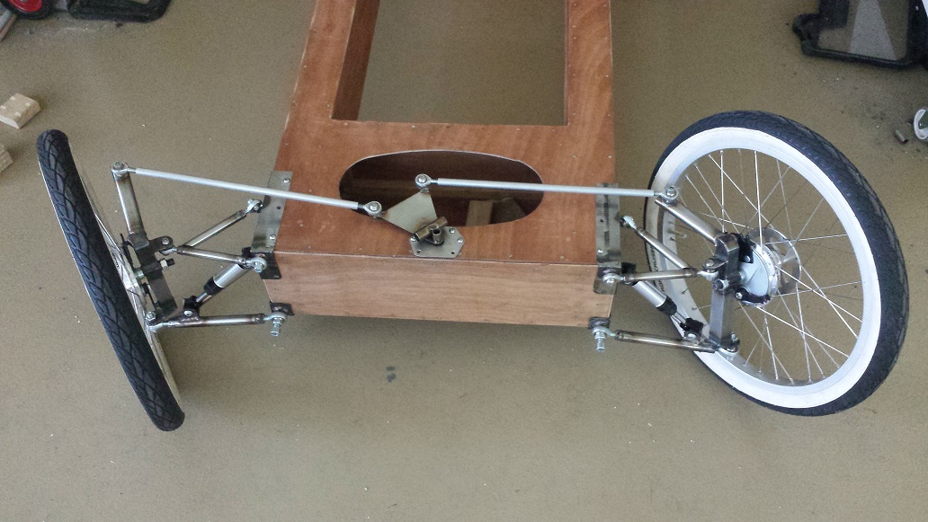 wooden pedalcar August 2015