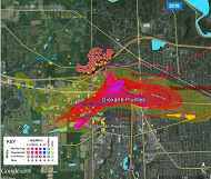 2015 plume map from Scio Residents for Safe Water