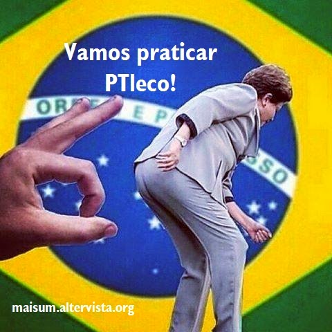 montagem fora dilma