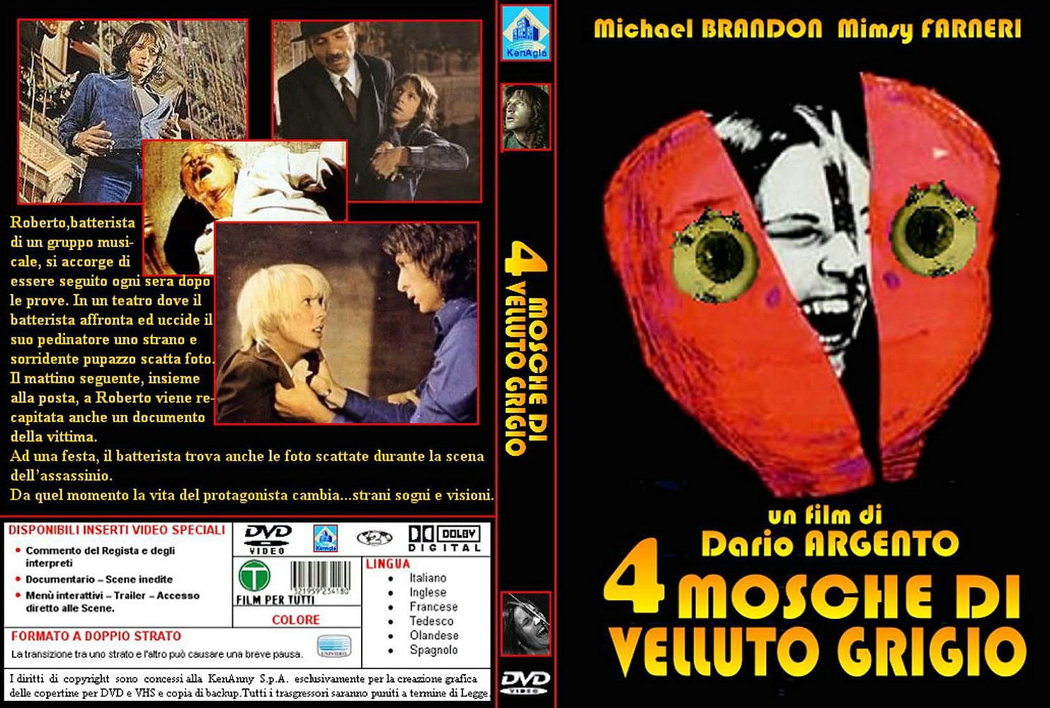 4 mosche di velluto grigio movie