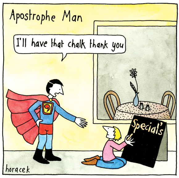Written English Corrected Oh No It's Apostrophes!