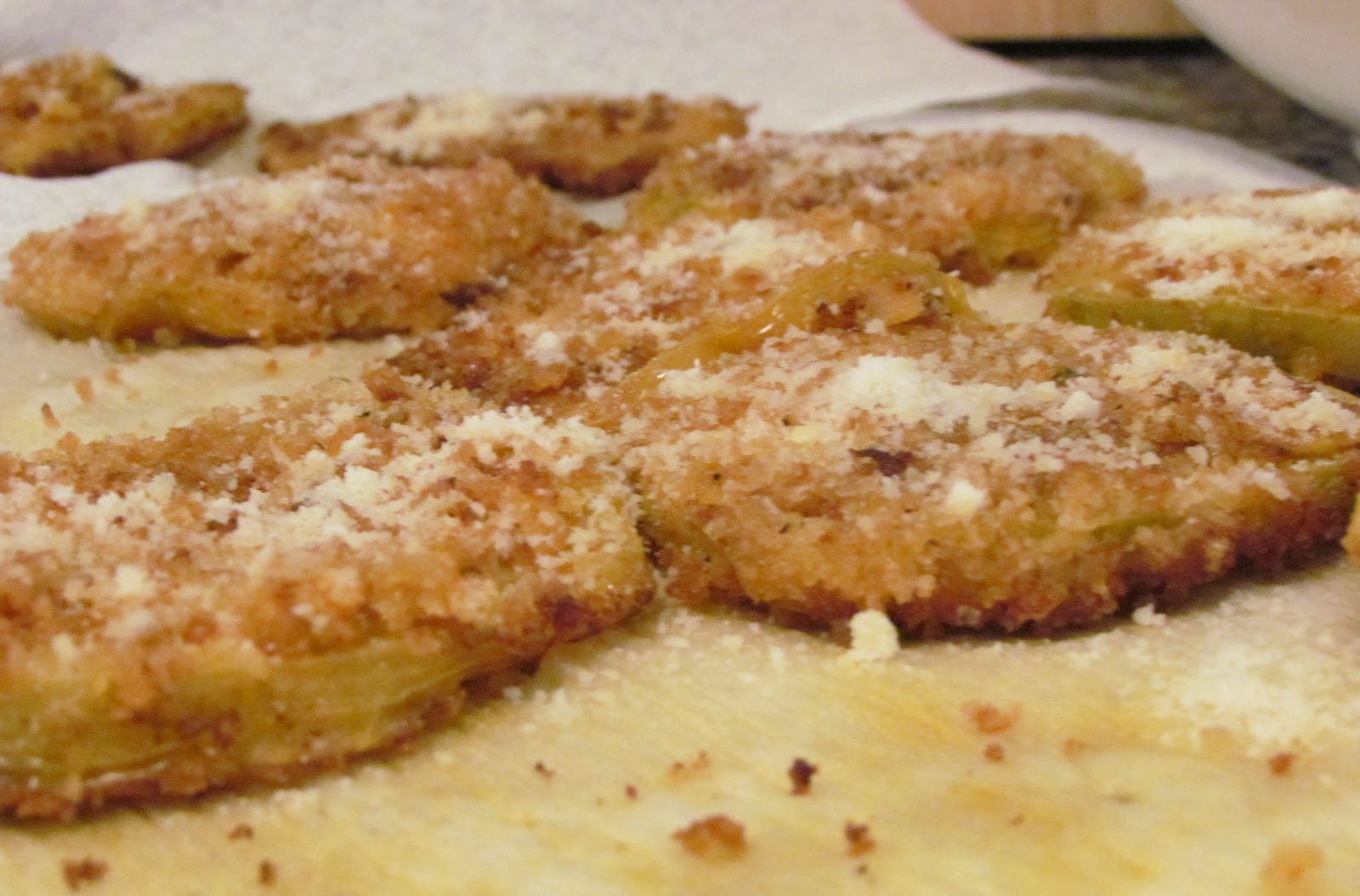 Cookin' with the Kaptain Fried Green Tomatoes & Drunken Spicy