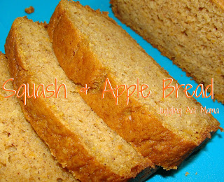 Squash and Apple Bread via Juggling Act Mama #apple #recipe #squash