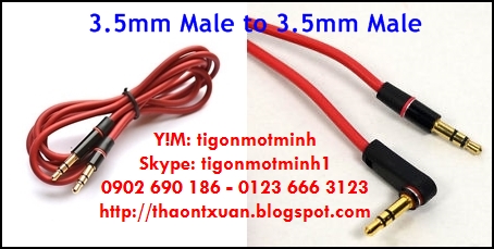 Jack chuyển 2.5, 3.5, 6.3 và dây cáp nối dài cho tai nghe, loa - 35