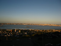 Bahia Puerto Montevideo Uruguay Paisaje cerro fortaleza 