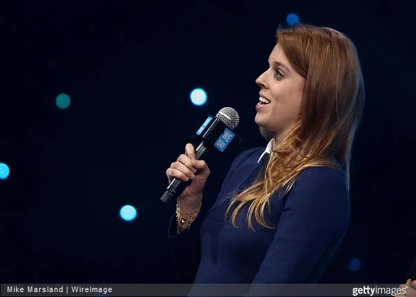 Princess Beatrice of York attends We Day UK at Wembley Arena on March 5, 2015 in London, England