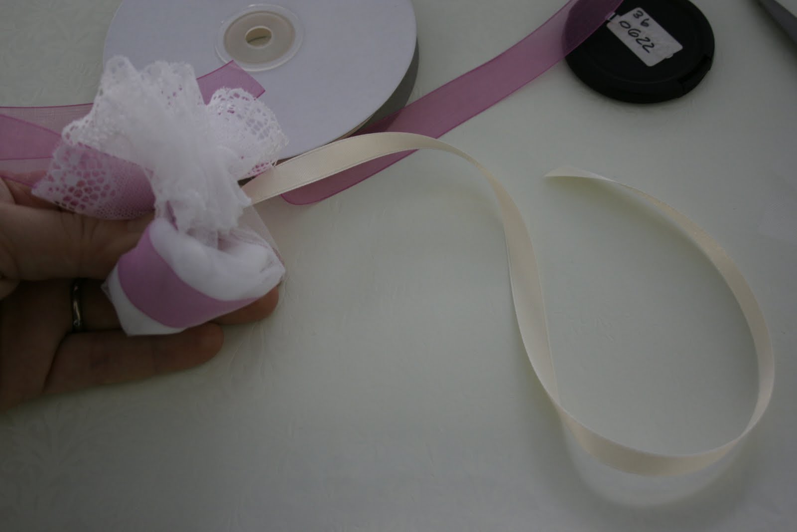 Bomboniere per Amore TUTORIAL bomboniere sacchetti porta confetti tulle tondo e pizzo con