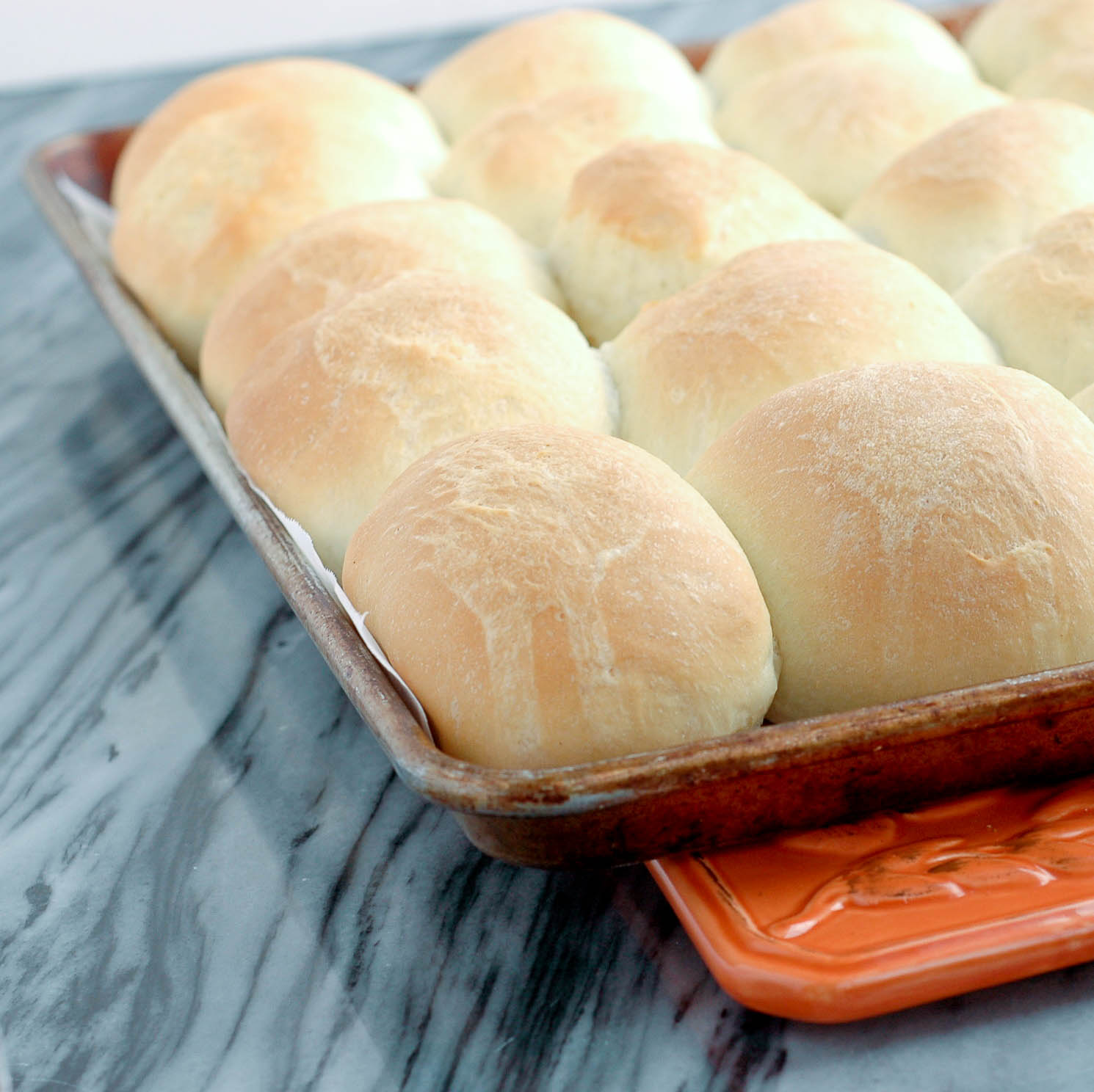 Good Thymes and Good Food Buttery Soft Dinner Rolls