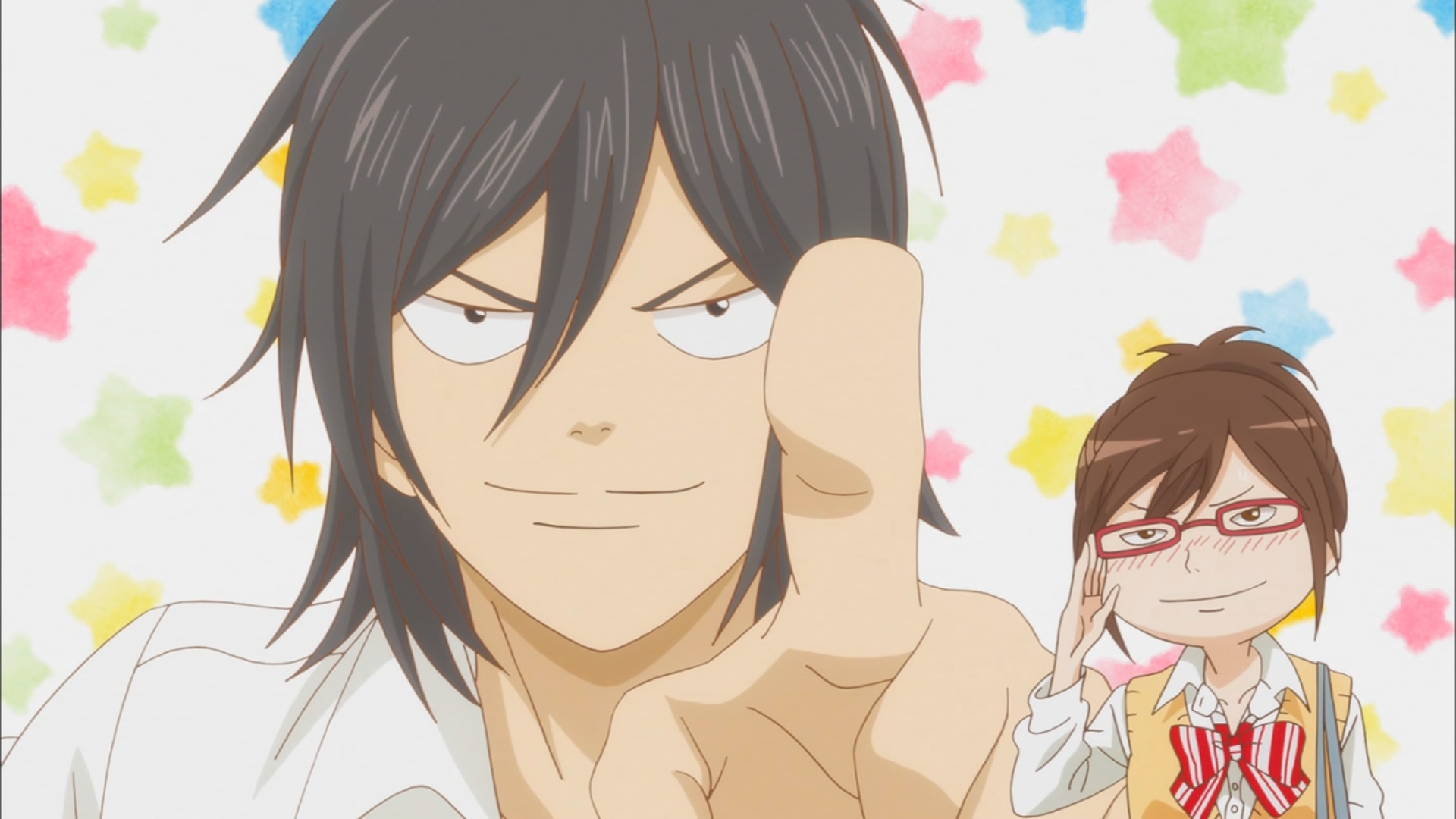 深夜アニメ キャプチャー画像 オオカミ少女と黒王子 第四話