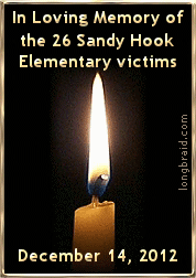 Sandy Hook Memorial Candle