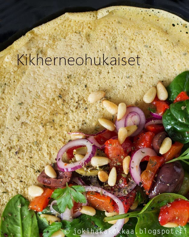 Ohukaiset kikhernejauhoista