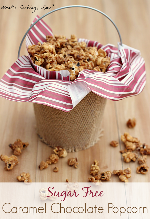 Sugar Free Caramel Chocolate Popcorn Whats Cooking Love?