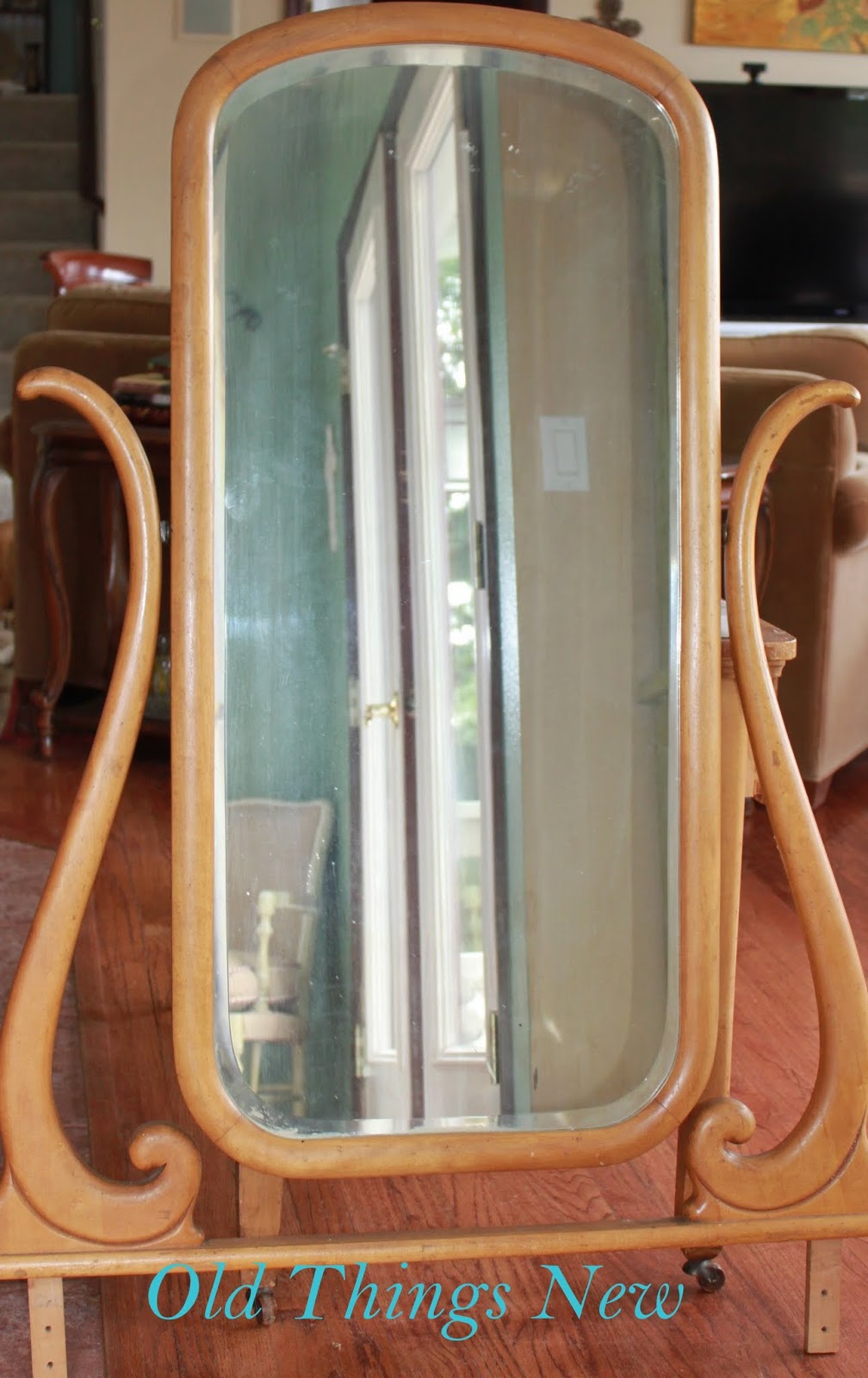 Vintage Dresser & Mirror Update Old Things New