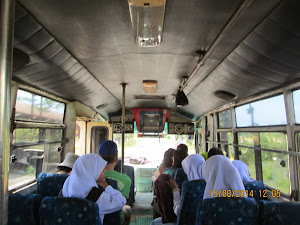 "Shuttle Bus" to/from Borobudur temple complex.