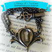 1 Minute DIY Key And Locket Neclace