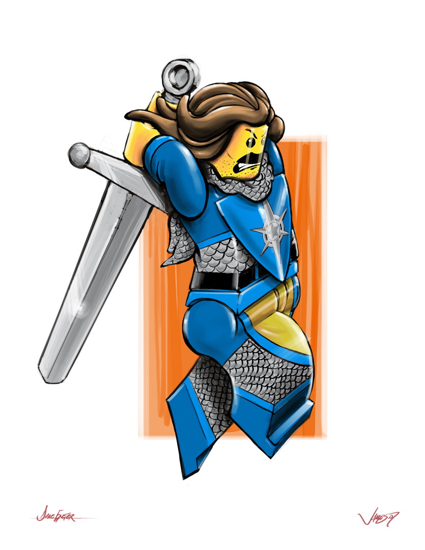 Imagining LEGO Universe Faction Leader Design Duke Exeter, Sentinel