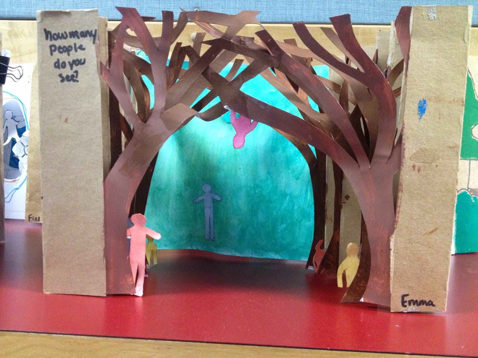 Friends School Art 6th Grade Tunnel Books