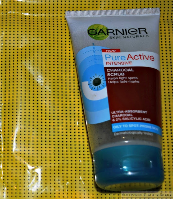 Review Garnier Pure Active Intensive Charcoal Scrub Myra Voices!