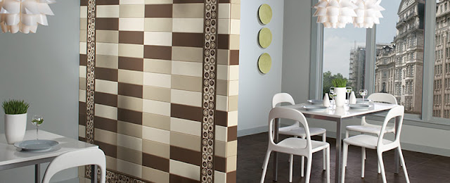 Patterned tiles are versatile and make a bold statement