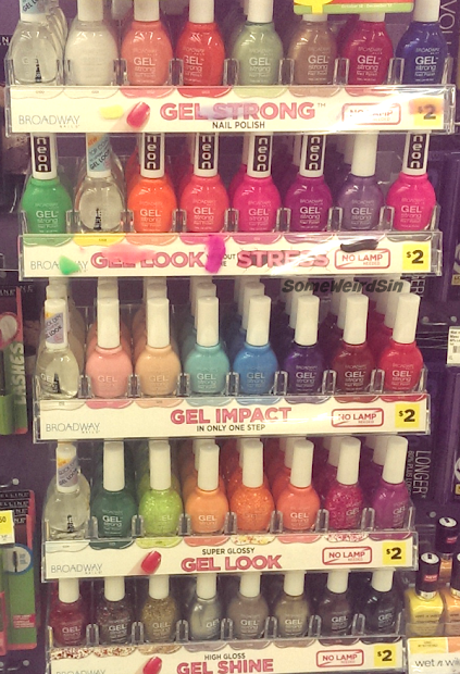 broadway nails gel strong - nail