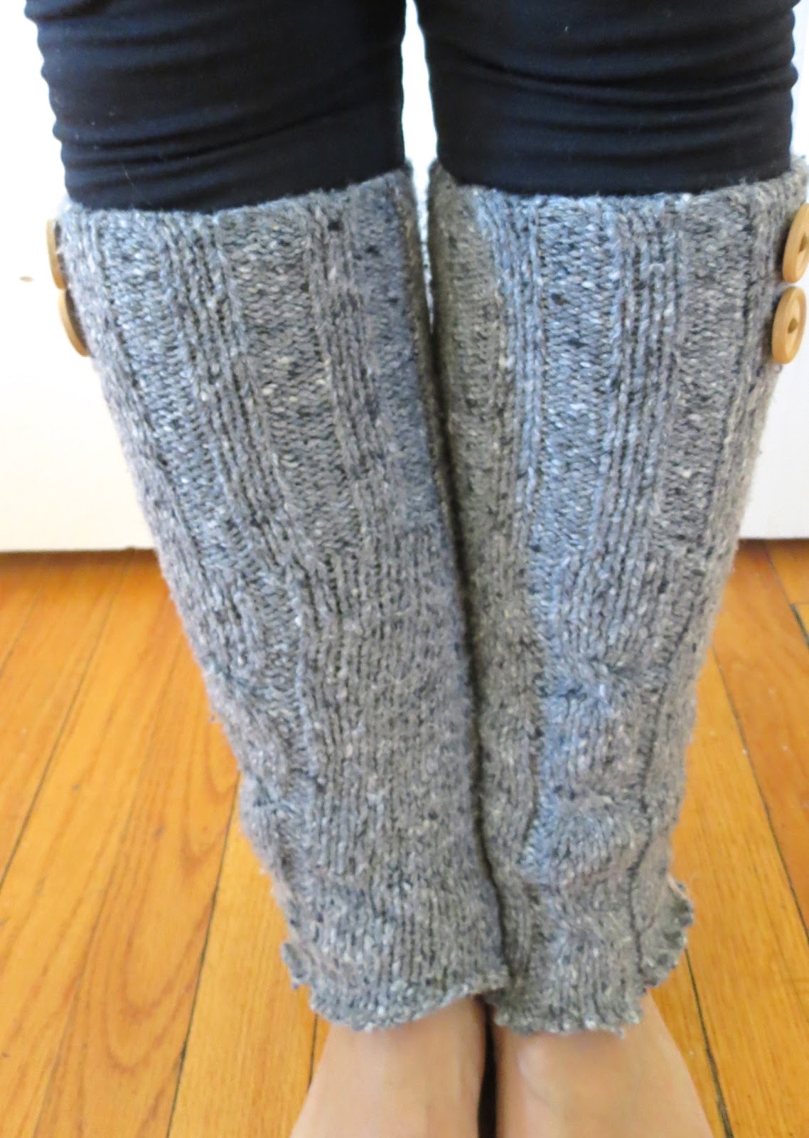 The Simple Craft Diaries Leg Warmers From Old Sweater