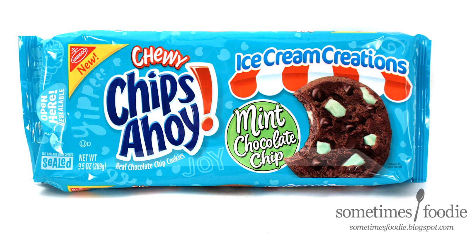 Sometimes Foodie Chewy Chips Ahoy! Mint Chocolate Chip Walmart