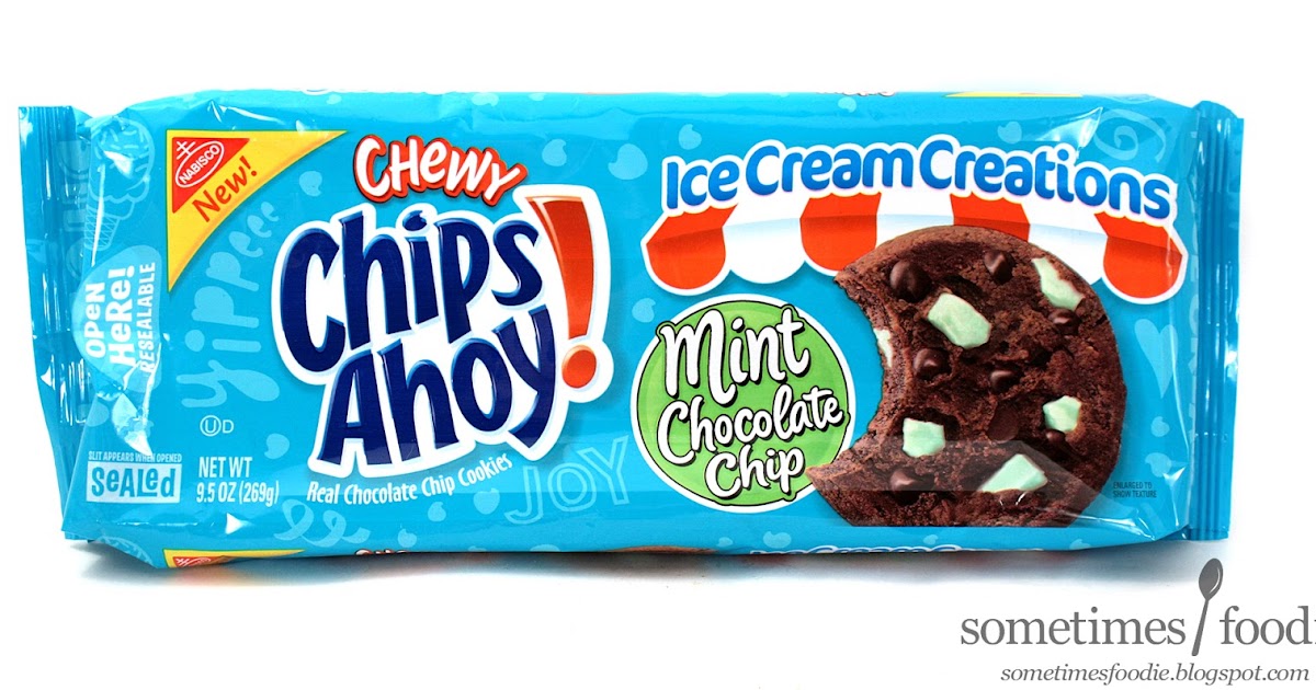 Sometimes Foodie Chewy Chips Ahoy! Mint Chocolate Chip Walmart