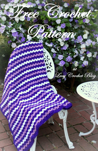 Lacy Crochet: Brunfelsia Inspired Crochet Throw, My Free ...