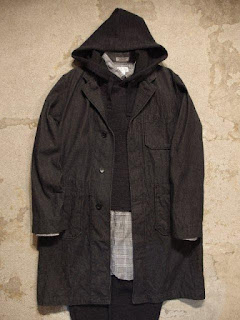 FWK by Engineered Garments "Shop Coat in Black 8oz Denim" Fall/Winter 2015 SUNRISE MARKET