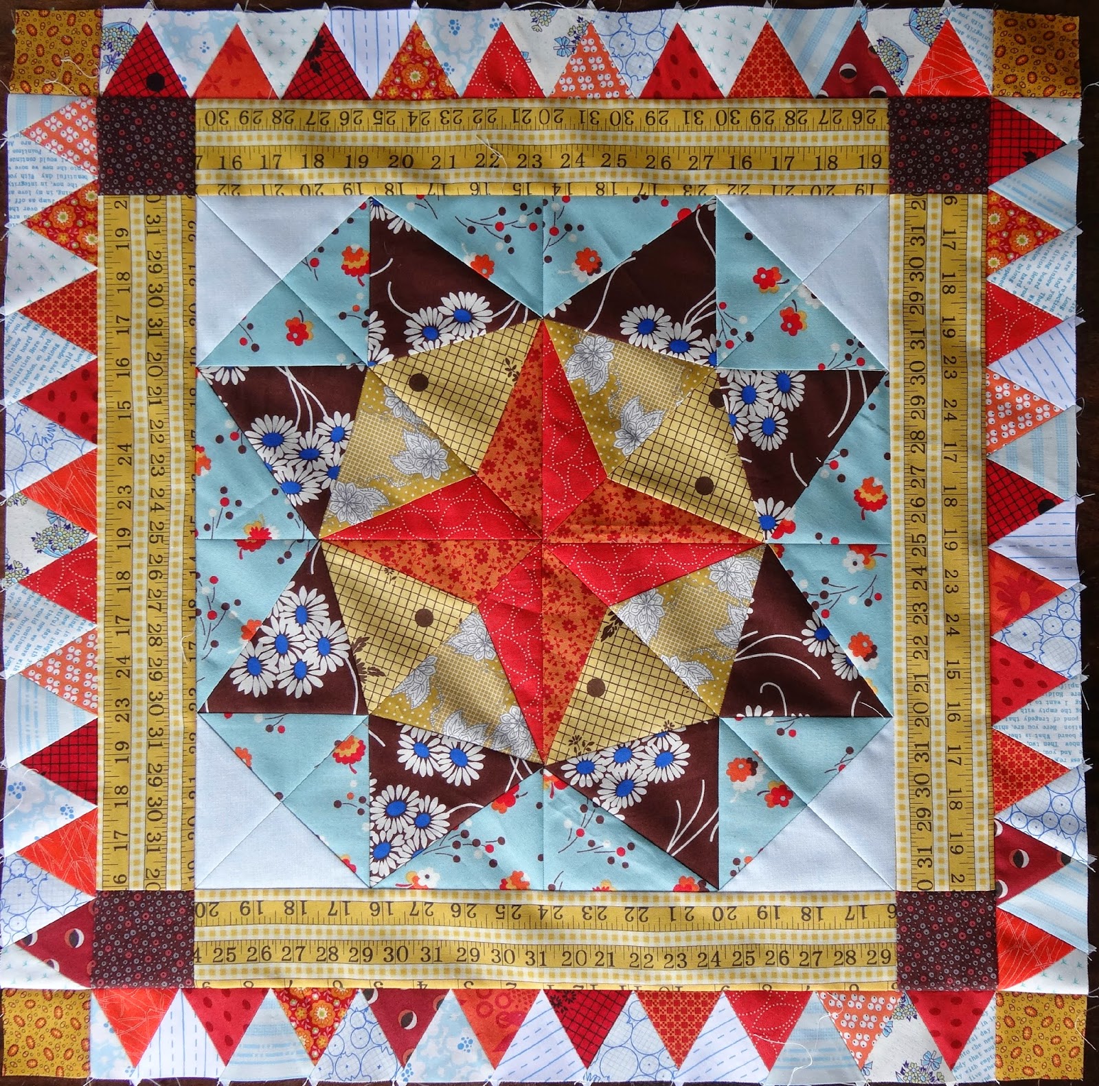 Elven Garden Quilts That dreaded triangle border