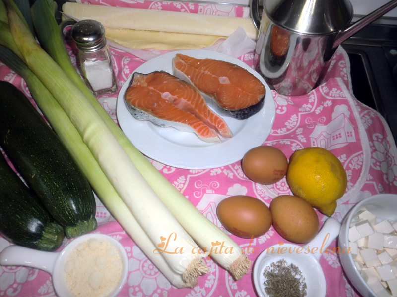 Pie de salmón de Jamie Oliver