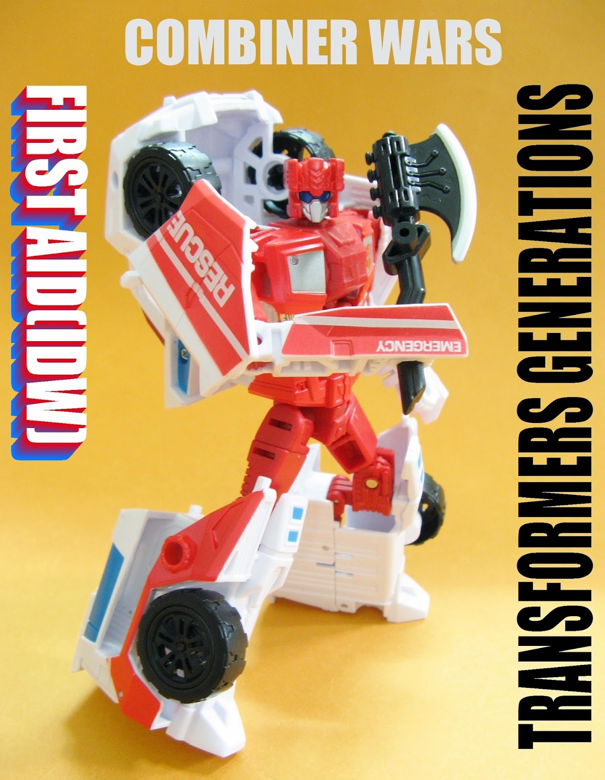 Transformers Generations Combiner Wars Deluxe class FIRST AID IDW 變形金剛