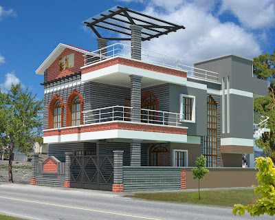  Of 3D MAX Modern House Designs | Modern House Plans Designs