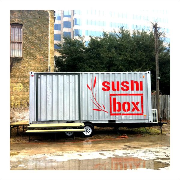 Sushi Box: contêiner reciclado vira restaurante