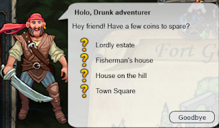 Holo, Drunk adventurer