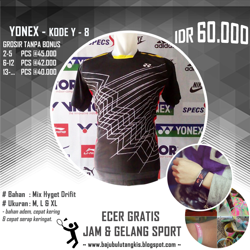 baju kaos kostum seragam pakaian bulutangkis badminton baju kaos kostum seragam pakaian bulutangkis badminton