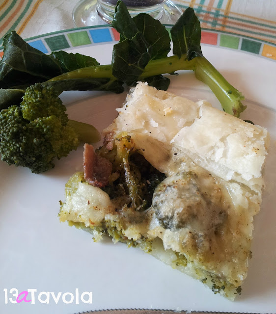 sfogliata ai broccoletti e leerdammer
