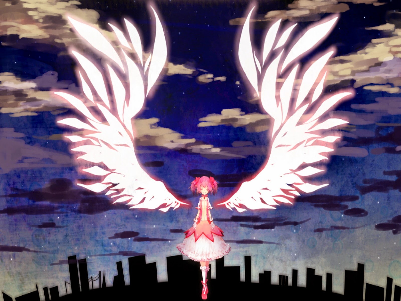 Wallpaper Gadis Anime Bersayap Wallpaper Gadis Anime Bersayap